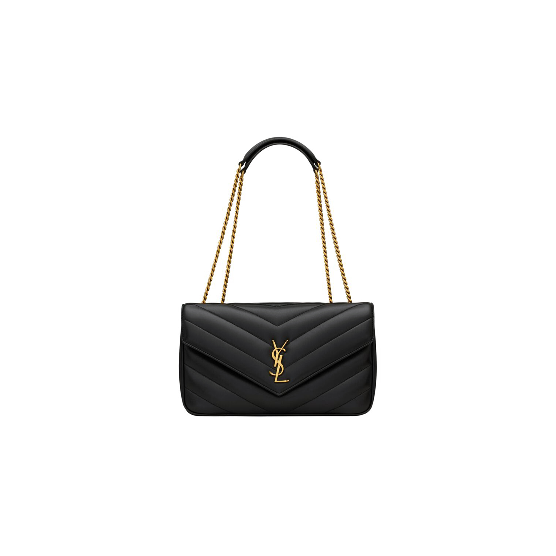 YSL LOULOU MEDIUM IN MATELASSÉ LAMBSKIN 801439AAEAX1000 (29*17*8cm) YSL LOULOU MEDIUM IN MATELASSÉ LAMBSKIN 801439AAEAX1000 (29*17*8cm)